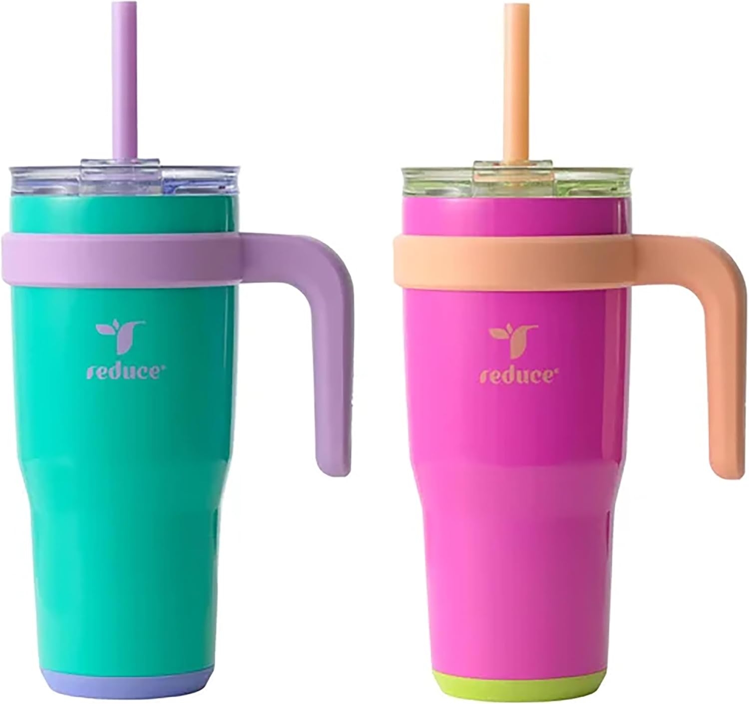 REDUCE Everyday Cold1 Tumbler, 24 oz - (Sharp pink and Teal)